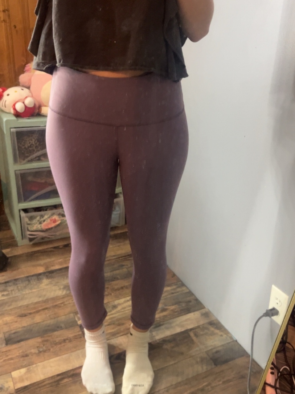 90 Degree By Reflex Women’s Plum Active Leggings